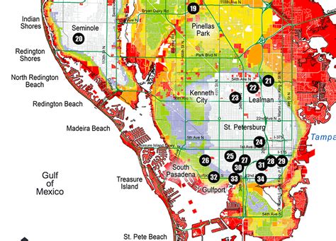 Pinellas County Evacuation Map Your Ultimate Guide Map Of Counties