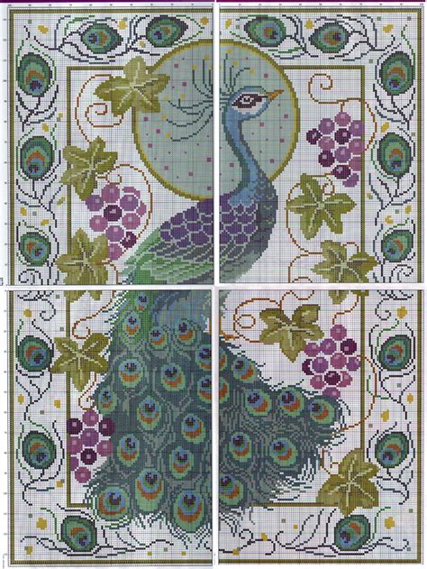 Free cross stitch pattern peacock. Peacock Cross Stitch Graph ... no color chart available ...