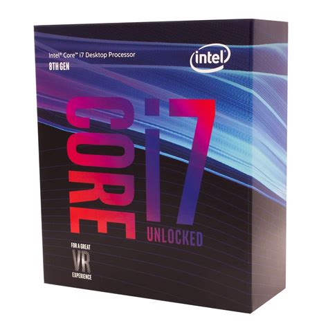 Intel Core I7 8700k Retail 1151hex Core370ghz12mbcoffee Lake
