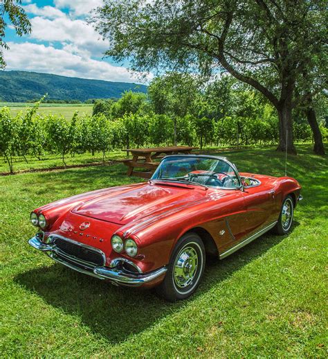 1962 Honduras Maroon C1 Corvette Corvette C1 Chevrolet Corvette