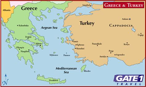 Map Of Greece And Turkey 754×450 Greece Map Turkey Map Greece