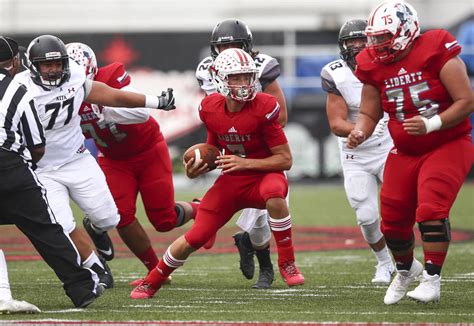 He had to sit out last year, and he's not going to be the passer that calvert was, but he can move. Liberty senior, state's all-time passing leader Kenyon ...