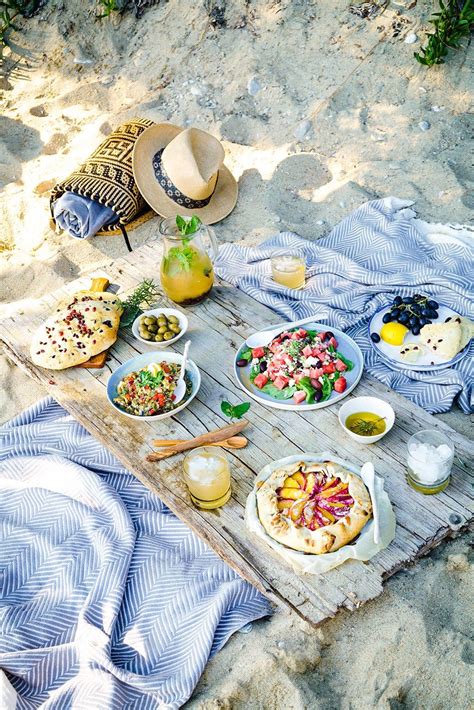 Mediterranean Beach Picnic About That Food Beach Picnic Foods