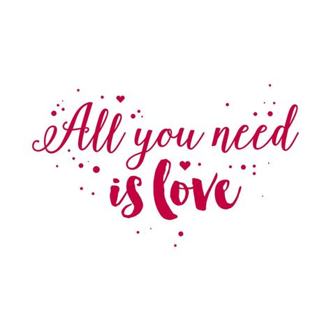 All You Need Is Love Svg Png Dxf Eps  Cricut Quote Silhouette