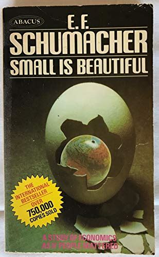 Small Is Beautiful By Schumacher Abebooks
