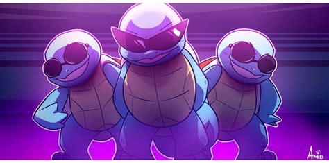 Squirtle Squad By Wolfiisaur On Deviantart
