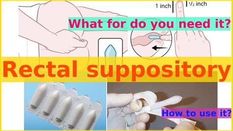 Rectal Suppository Youtube