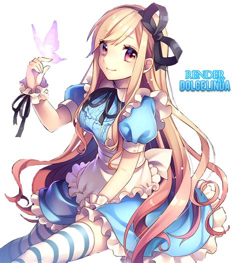 Render Anime 1 Alice In Wonderland By Dolcelinda On Deviantart