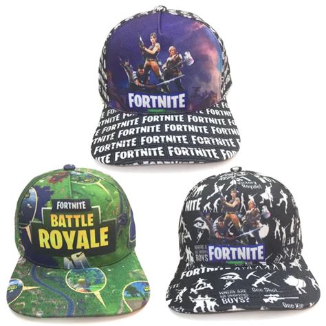 Cap Fortnite Hat Friends Embroidery Fortress Night Baseball Cap Cottons