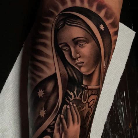Details More Than Virgin Mary Tattoo Stencil Best In Cdgdbentre
