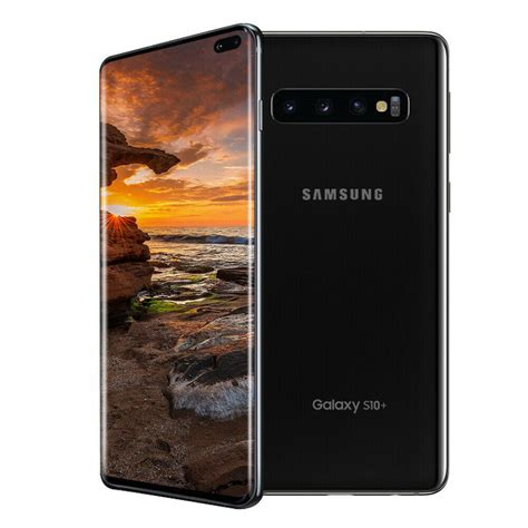 Samsung Galaxy S10 Plus 128gb Unlocked Fully Functional Midnight Black