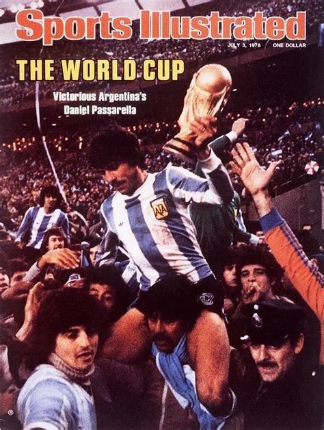 argentina daniel passarella 1978 world cup final sports illustrated cover photograph by sports