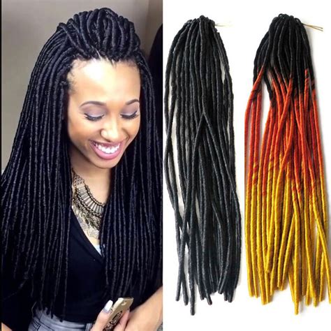 Whether you prefer long or short dread styles for guys, it's important to decide how you. 20" Soft Dreadlocks Twist Hair Crochet Braid Synthetic Ombre Hair 100g | eBay