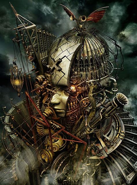 Digital Art By Kazuhiko Nakamura Steampunk Art Steampunk