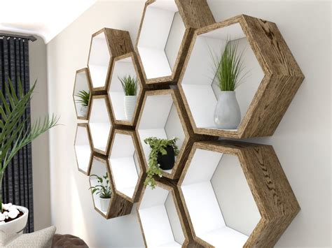 Wenn dir „schuhregal platzsparend gefällt, gefallen dir vielleicht auch diese ideen. DIY ideas with hexagon: Build a fancy shoe rack yourself ...