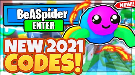 2021 All New Secret Op Codes Be A Spider Tycoon Roblox Youtube
