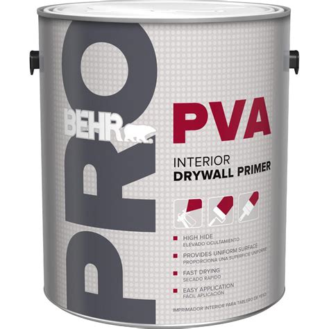 High adhesion primer increases painting possibilities by bonding to a wide range of surfaces. Home Depot New Drywall Primer