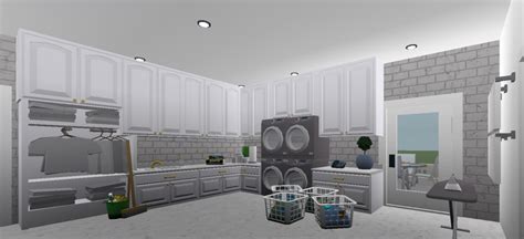 Bathroom ideas bloxburg image of bathroom and closet. Phlup on Twitter: "Just made my laundry room using the new ...