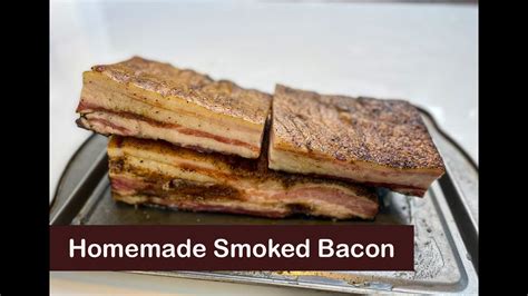 สโมคเบคอน Homemade Smoked Bacon Youtube