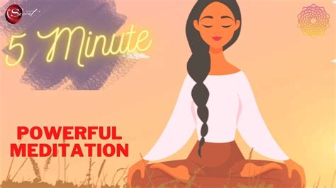 5 Minute Powerful Meditation You Can Do Anywhere Youtube