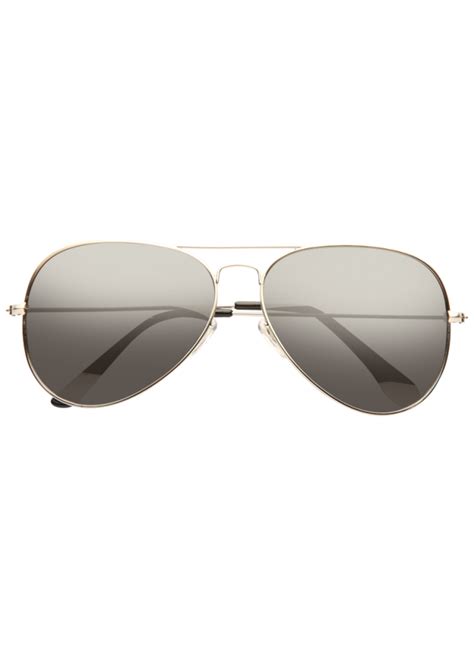 Cheap Aviator Sunglasses Classic 60mm Silver Mirror Aviator Sunglasses 20 20