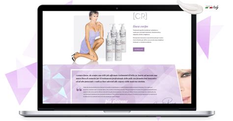Carmen Russo Cosmetici Skin Care Portfolio Keyin Web Agency