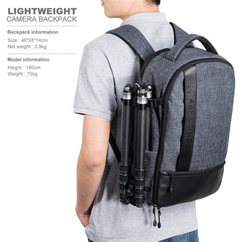 Kandf Concept Camera Backpack Professional Large Capacity Waterproof