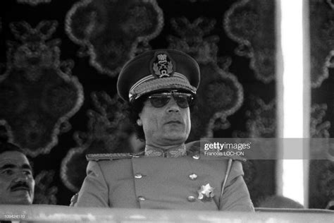 Colonel Muammar Gaddafi Attends The 18th Anniversary Celebrations Of