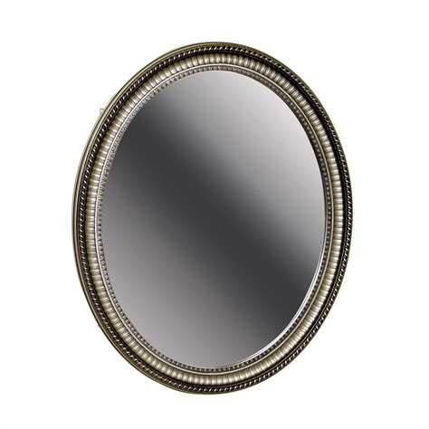Home to any budget, home to any possibility. Zenna Home 25 in. W x 32 in. H Zenith Oval Mirror Surface ...