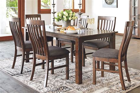 Farmhouse 7 Piece Dining Suite By John Young Furniture Harvey Norman