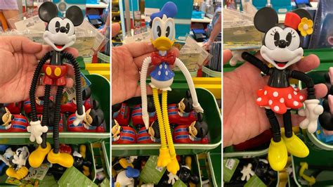 Mickey And Friends Figures With Stretchable Arms Now Available At