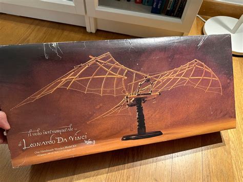 Leonardo Da Vinci Wood Glider Model Kit Hobbies And Toys Toys And Games