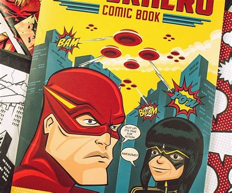Make Your Own Superhero Comic Book Kahoonica