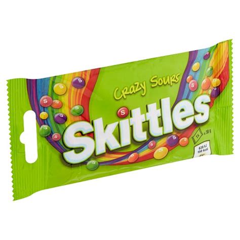 Skittles Crazy Sours 38 G Tesco Groceries