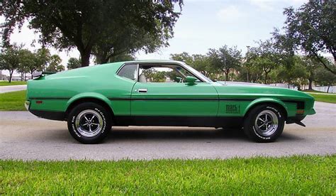 Grabber Green 1971 Ford Mustang