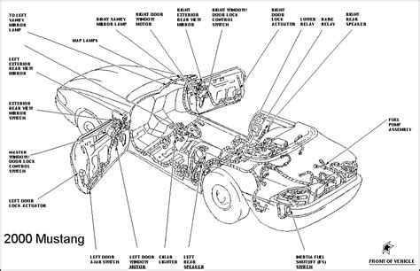 Owner's manual, workshop manual, user manual, quick reference manual, disassembly and assembly. 2005 Mustang V6 Engine Diagram