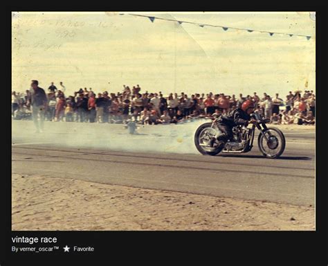 Motorcycle 74 Vintage Drag Racing