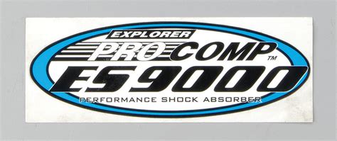Pro Comp Suspension Systems Exp10012 Pro Comp Decals Summit Racing