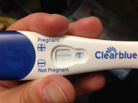 Experience, info and more here. Help reading Clear Blue Pregnancy test results ...