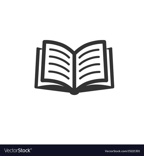 Open Book Vector Icon Open Book Vector Symbol Icon Design Beautiful