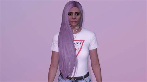Long Hairstyle For Mp Female Gta5