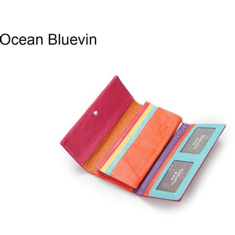 OCEAN BLUEVIN New Hot Fashion Handbags Long Women Wallets Leather