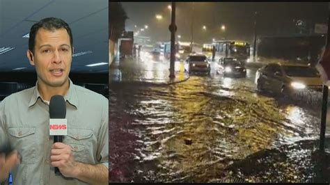 Chuva Forte Deixa Rio De Janeiro Em Estágio De Atenção Globo News Jornal Globonews G1