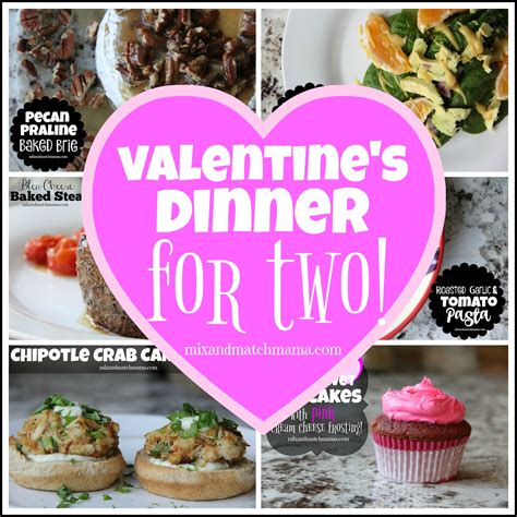 Valentines Dinner For Two Recipe Mix And Match Mama