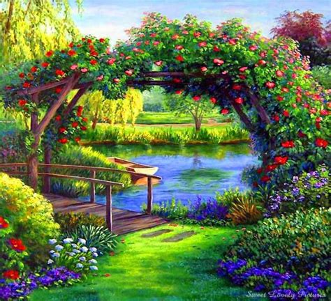 A Little Piece Of Heaven Painting Art Beautiful Paintings