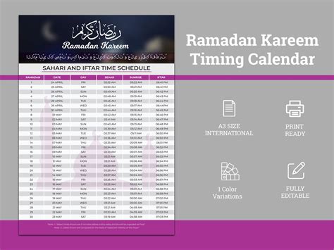 Know everything about the date, history, origin, observance and background of muharram. Ramadan Kareem Timing 2021 Calendar, Iftar & Sheri,Iftar ...