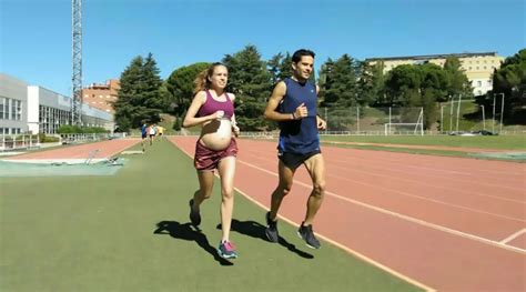 7 month pregnant athlete prepares for marathon viraltab