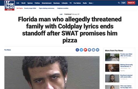 36 Florida Man News Articles