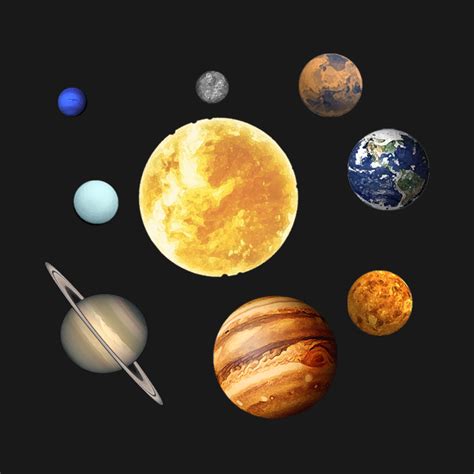 Planets Orbit Around The Sun Solar System Orbiting Planets Kids T