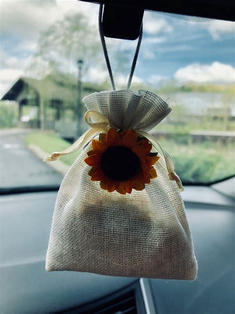 car air freshener for women cute sunflower decor for car etsy